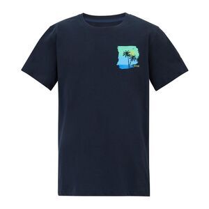 Regatta Childrens/Kids Bosley Back Print T-Shirt / Navy